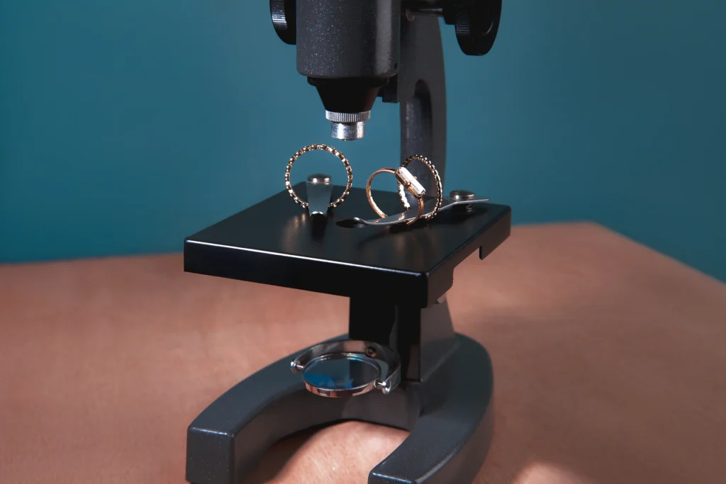 detail macro objet matiere precision bijou