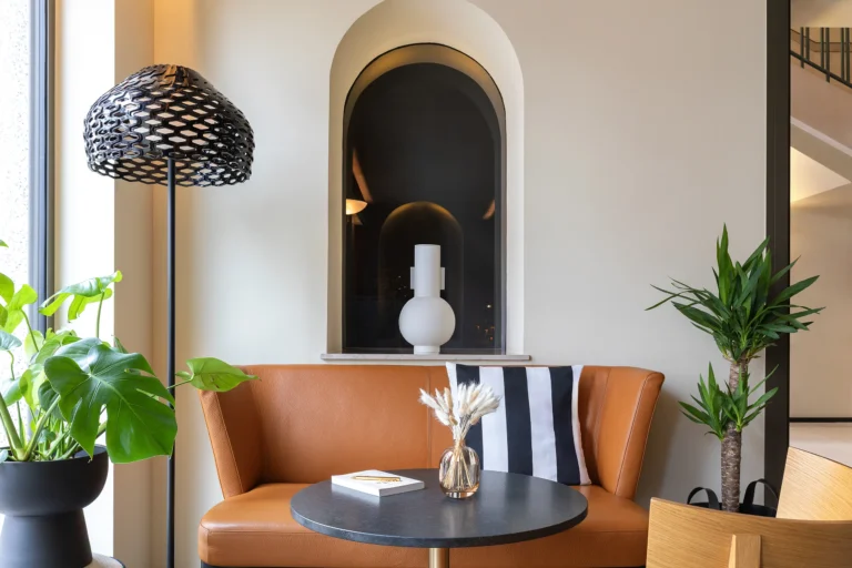 architecture commerce design bar restaurant alcove lounge luxembourg hotel mercure armando garcia