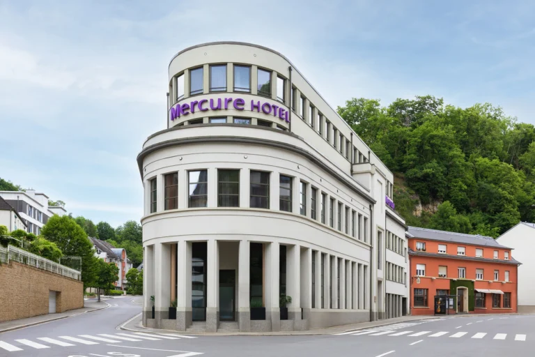photographie architecture exterieure facade hotel luxembourg mercure armando garcia