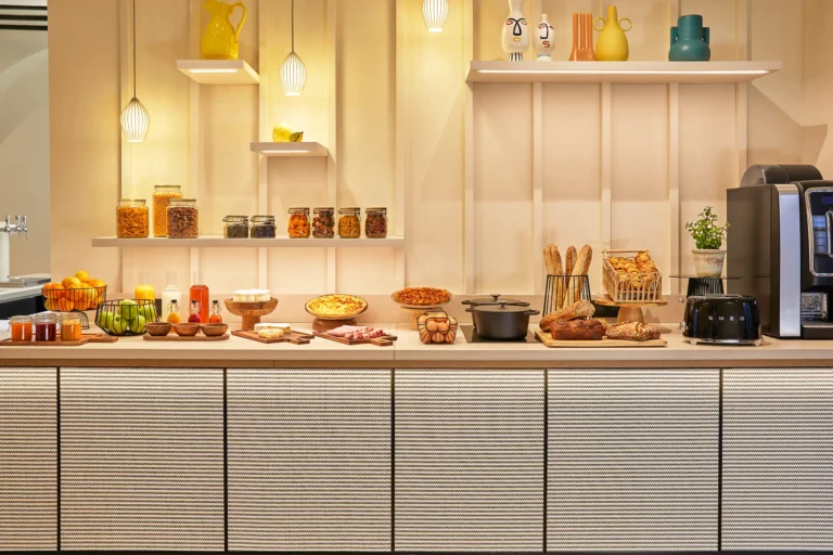 photographie architecture interieure buffet restaurant petit dejeuner hotel metz mercure armando garcia